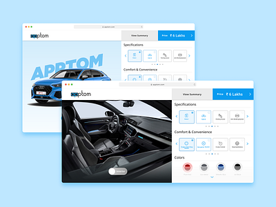 Build Your Own Car 🚗| Apptom Web UI