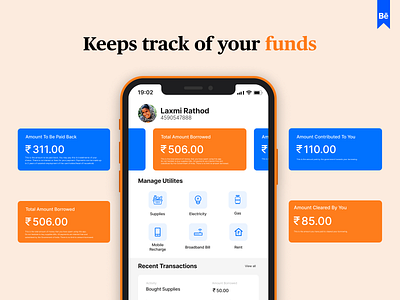 Funds Tracker 🪙 | Antarang Mobile App