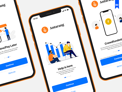 Finance App Onboarding 🪙 | Antarang