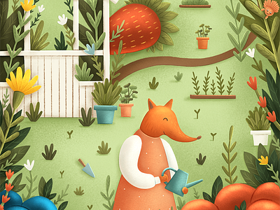 Fox gardener