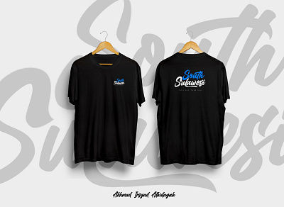 Design T - Shirt south Sulawesi branding design typography