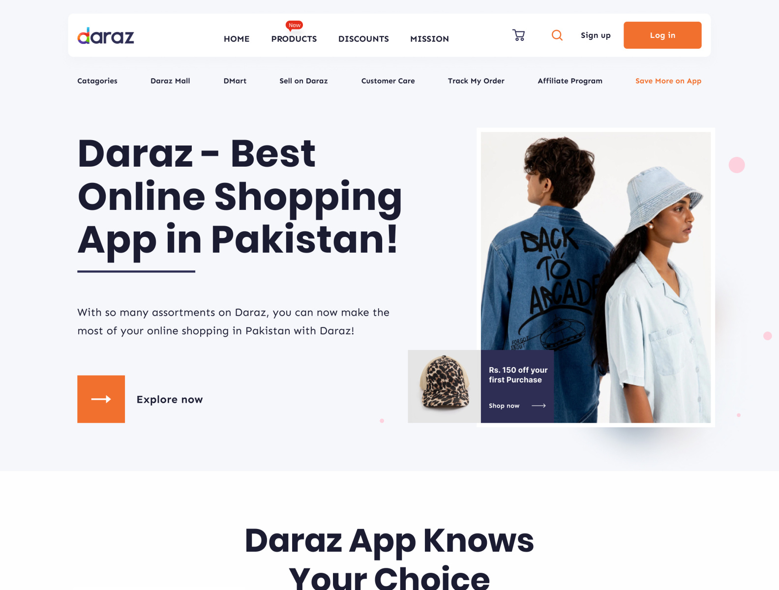 Daraz Landing Page by Ahsan Stylus Khan on Dribbble