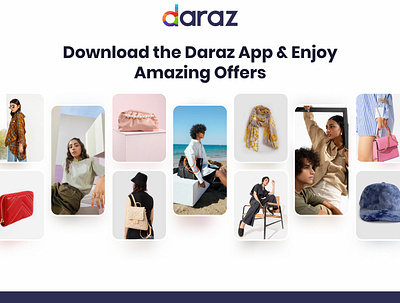 Daraz - Landing Page design landing page figma ecommerce landing page figma website design graphic design landing page ui website website design