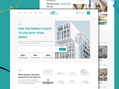 Realtors - Real Estate Website UI Design Figma