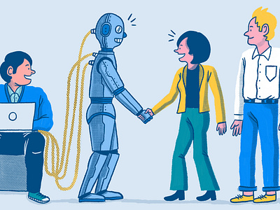 Blog Illustration: How AI assistants help B2B tech companies