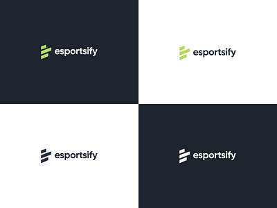 Esportsify Logo app brand branding esport gaming logo logodesign video games