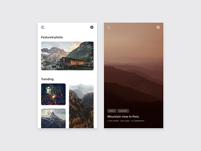 Image Gallery iOS by Shawn Clements-Porter on Dribbble