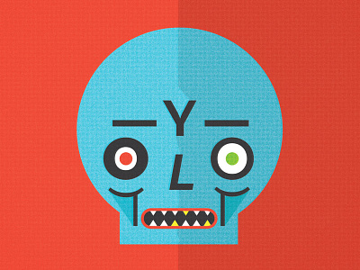 Yolo Zombie design illustration typography vector zombie