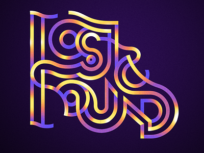 Lost & Found design found lettering lost retro typography