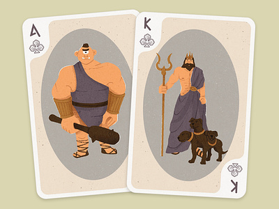 Playing Cards Design -  Greek Mythology