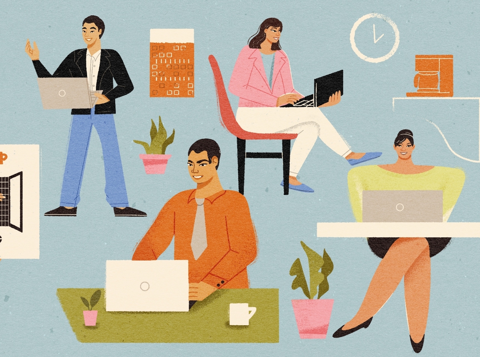 Office by Tanya Koda on Dribbble