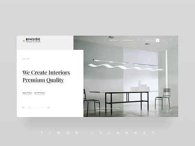 BINSIDE INTERIORS design figma interior design ui ui design ux ux design web design