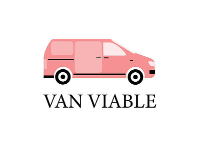 van design illustration logo minimal