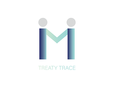 treaty trace branding design illustration logo minimal