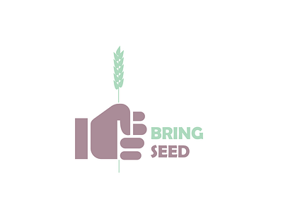 bring seed branding design illustration logo minimal