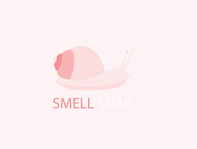 snail design illustration logo minimal