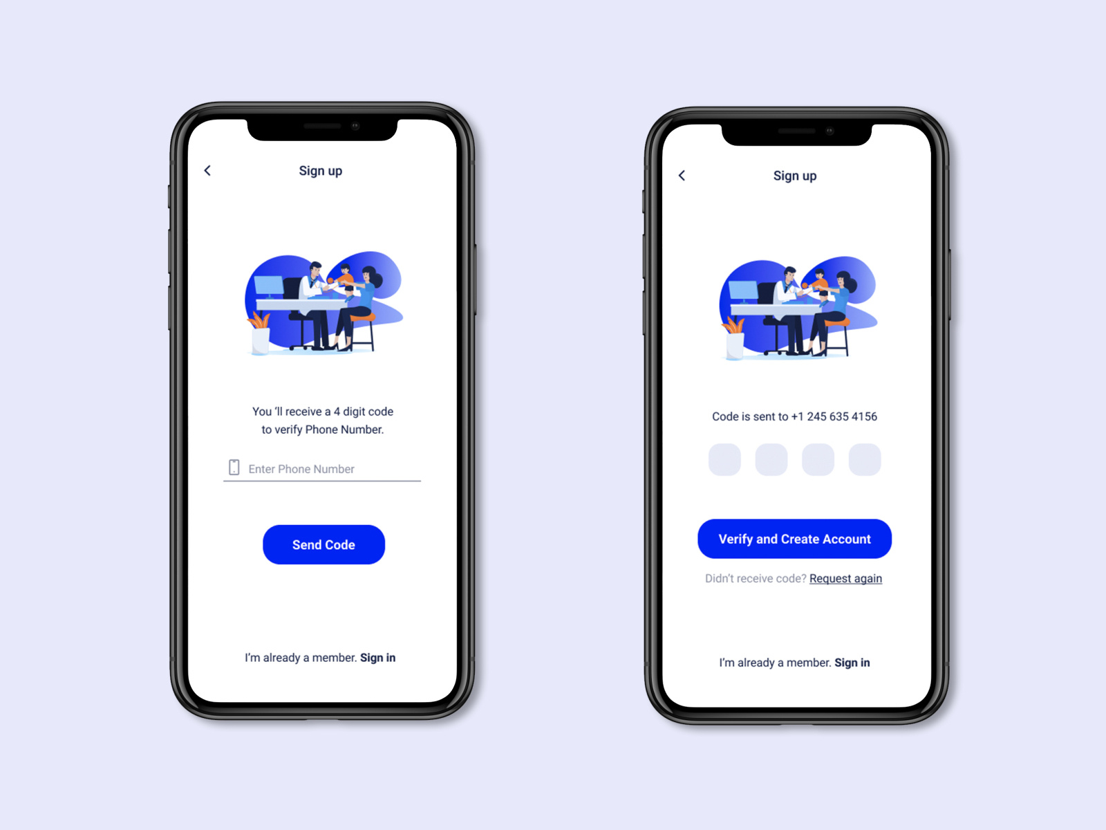 Daily UI #1: Sign up by Dang Phung on Dribbble