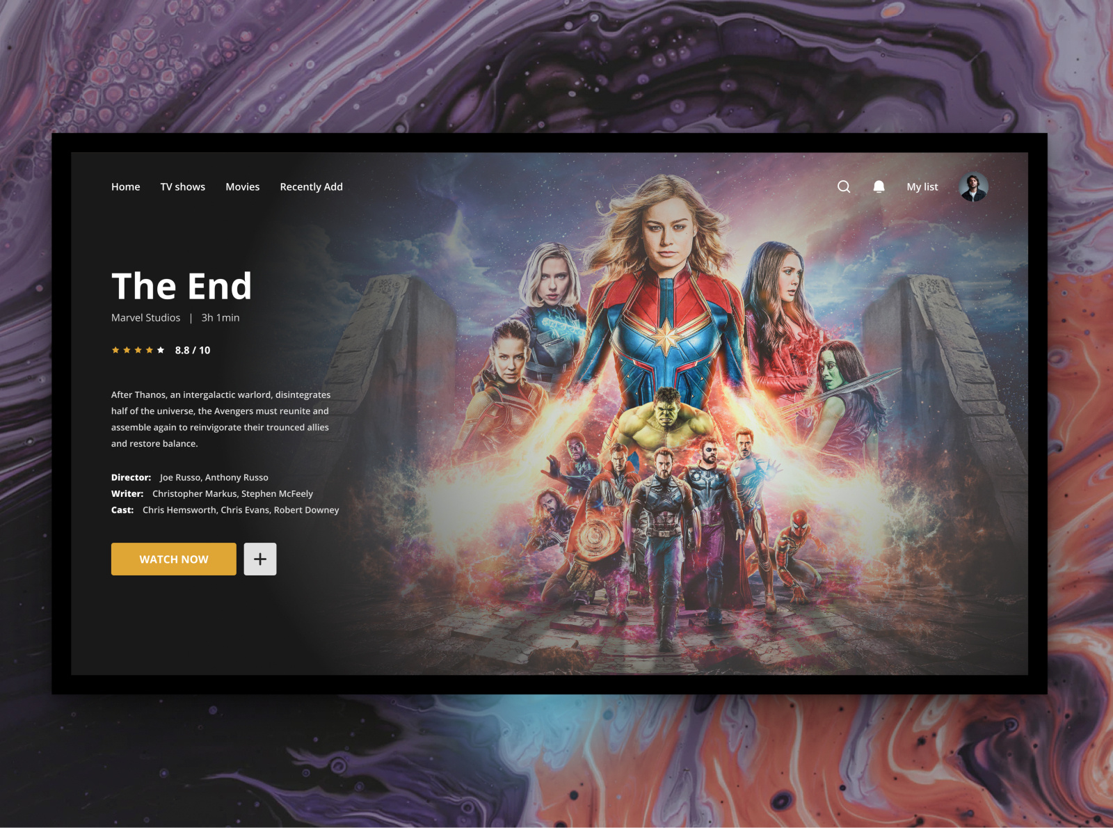 Daily UI 25 TV App By Dang Phung On Dribbble