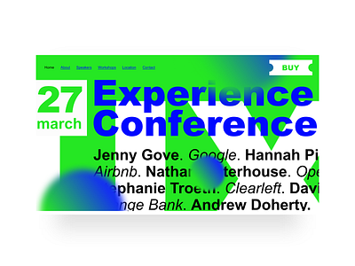 Brutalist redesign of Experience Conference arial bratislava brutalism brutalist exconf experienceconference figma lbstudio lightingbeetle