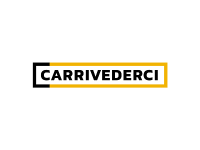 Carrivederci car carrivederci carsharing kerning logo sharing typography