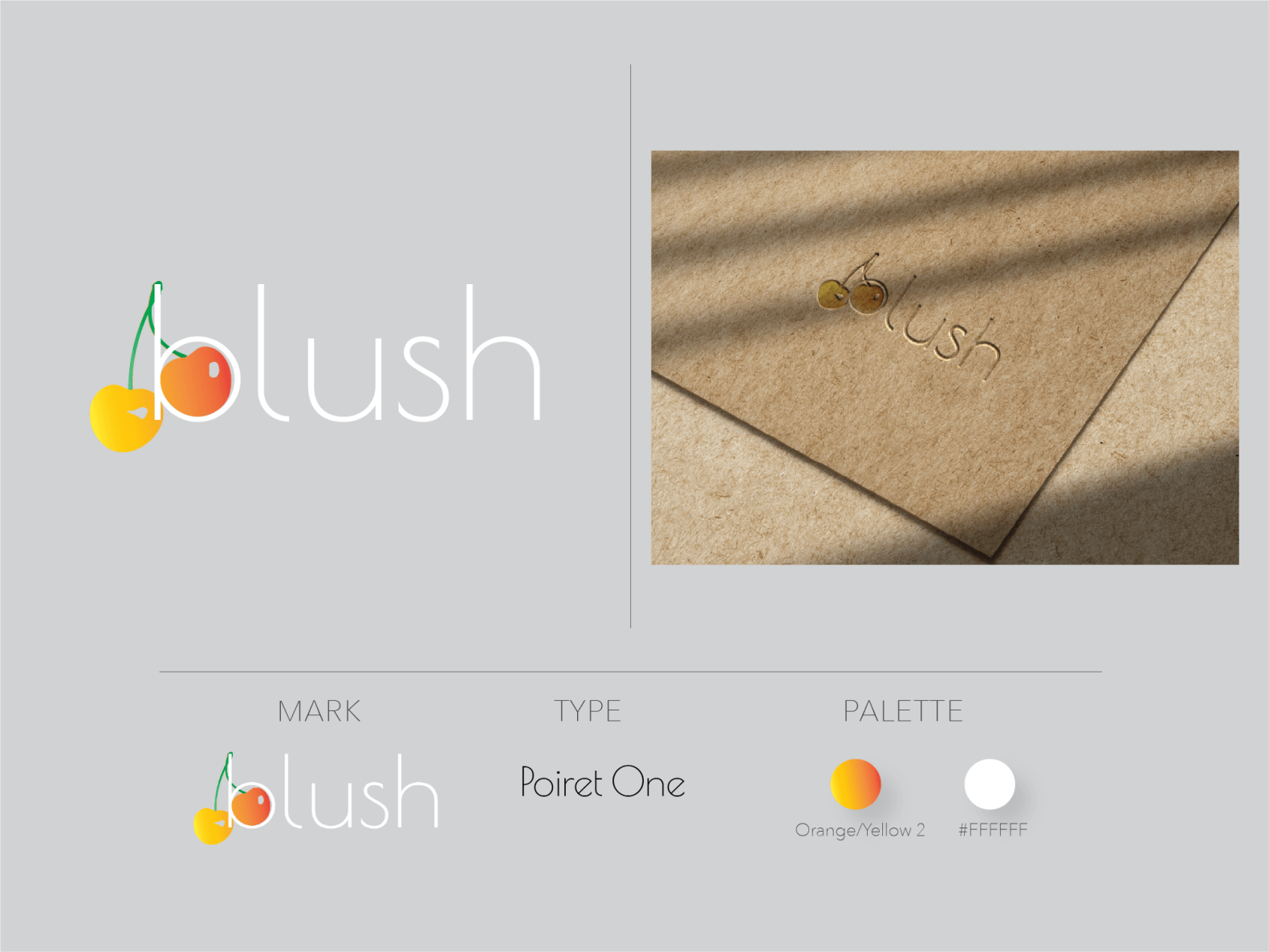 Blush Branding by Eden Llovio on Dribbble