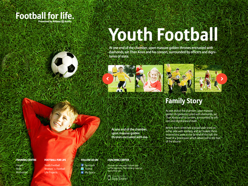 Football for Life by Charlx Alemañy on Dribbble