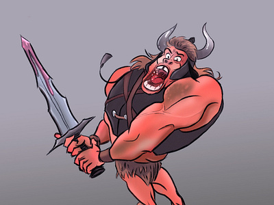 Conan the barbarian barbarian characterdesign conan design illustration