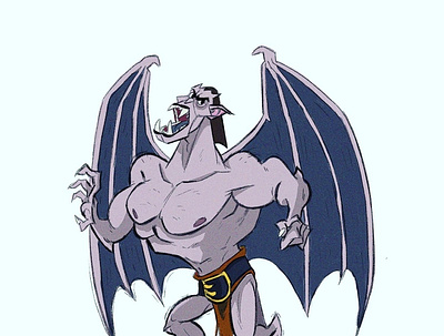 Gargoyles characterdesign design gargoyle illustration