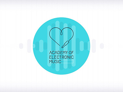 Academy of Electronic Music concept design electronic music marketing motion design strategy