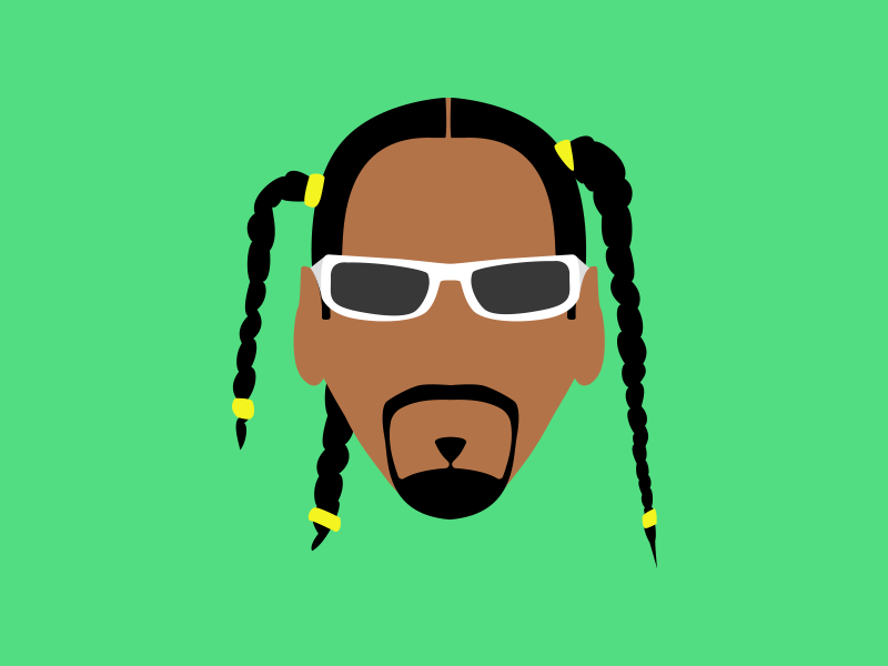 Snoop Dogg by Barbara Rezende on Dribbble