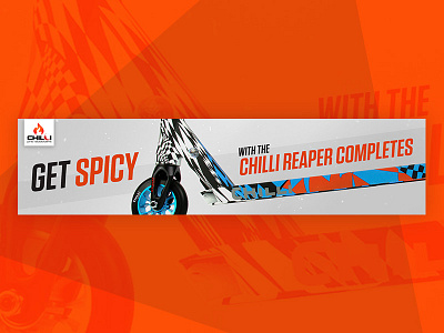 Get Spicy! | Slider #2 brand carousel chilli desktop landing orange scooter slider web