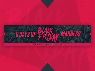 Black Friday Madness | Slider #7 blackfriday brand carousel crazy desktop discount landing pink red scooter slider web