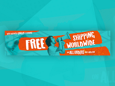 Free Shipping Worldwide | Slider#10 carousel desktop discount free landing orange promo promotional savings scooter slider web