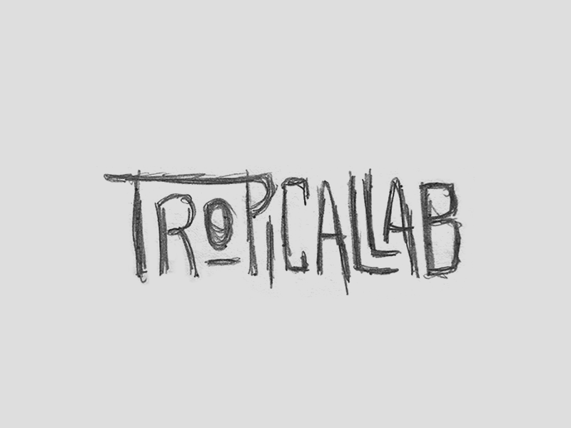 Tropical Lab Logo Design branding brazilian clever create creative font freelance graphic icon ideas identity inspirational logos mark music pixel process trend typography web