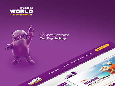 Worldcard Redesign design pink purple redesingn user interface web
