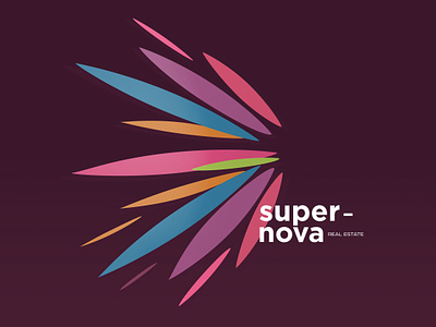Supernova Brand ID cemil bayram logo logotype real estate suite supernova