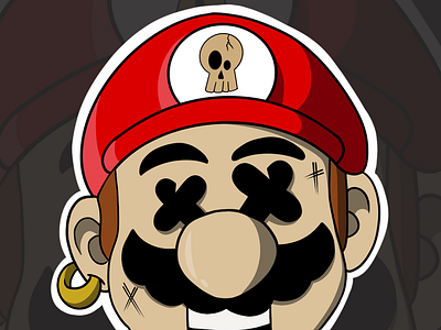 Super Mario adobe branding design graphic design illustration illustrator logo