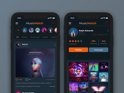 Mobile Design app appdesign daily dailyinspiration dailyui design designer dribbble figma inspiration ios mobile music productdesign ui uichallenge uidesign ux uxdesign uxui