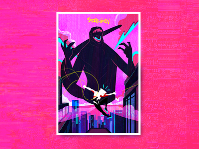 Spider-Woman design fanart illustration inspiration pink spider gwen spiderman