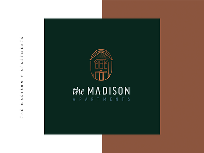 The Madison Apartments Branding apartment brand branding icon logo logo design