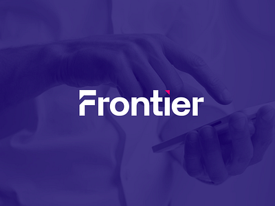 Frontier Branding brand branding finance icon investing logo