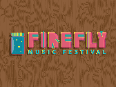 Firefly-Adelic firefly firefly festival type typography