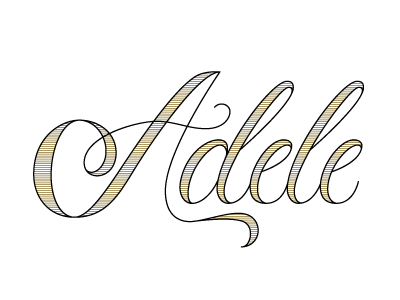 Type for Mom adele calligraphy cursive hand lettering hand type lettering type typography vector
