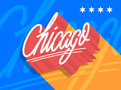 Chicago brush lettering calligraphy hand lettering lettering script type typography
