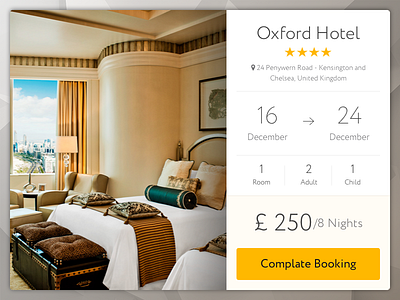 Fast Hotel Booking booking clean design fresh minimal ui user interface ux webdesign