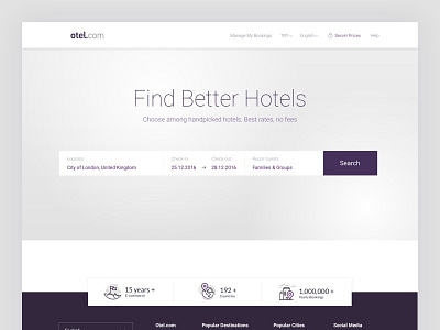 Minimal booking clean design fresh minimal ui user interface ux webdesign