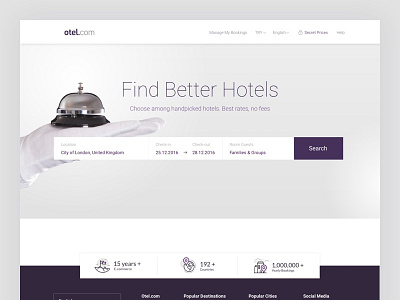 Minimal Hotel Search