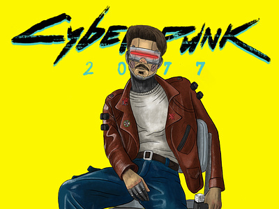 Cyberpunk 2077 Fan Art art artwork character design cyberpunk2077 game illustration