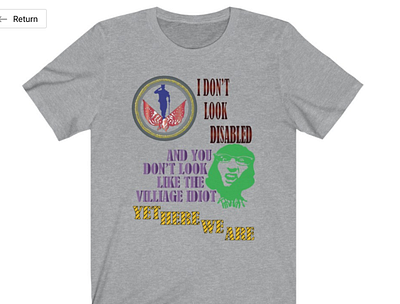 DisabledVet design disabled tshirt veteran