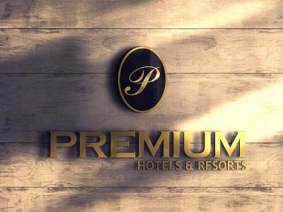 Premium Hotels & Resorts Logo corporate identity logo